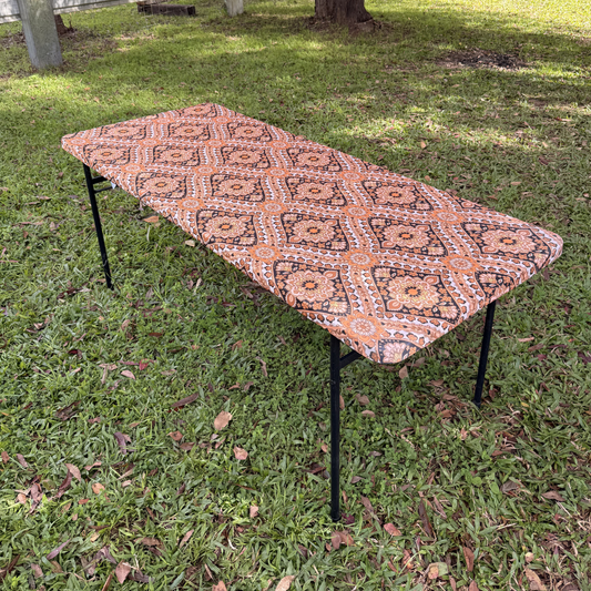 5ft Wildfire Blooms Stretch Camping Table Cover *Incorrectly labelled*
