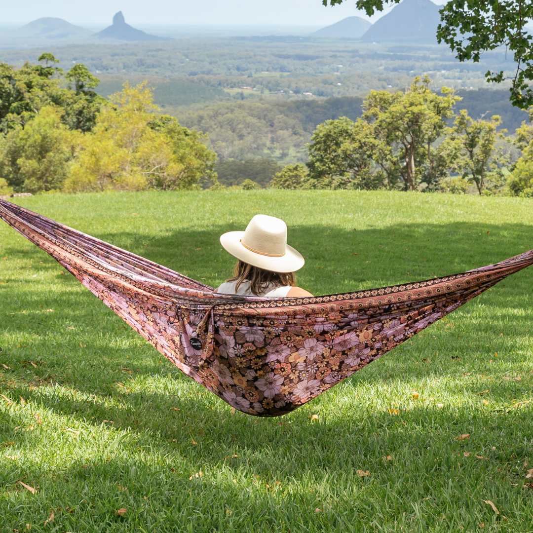Summer Blooms- Double Camping Hammock