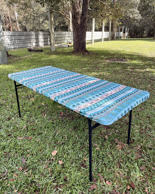 6ft Laguna Stretch Camping Table Cover