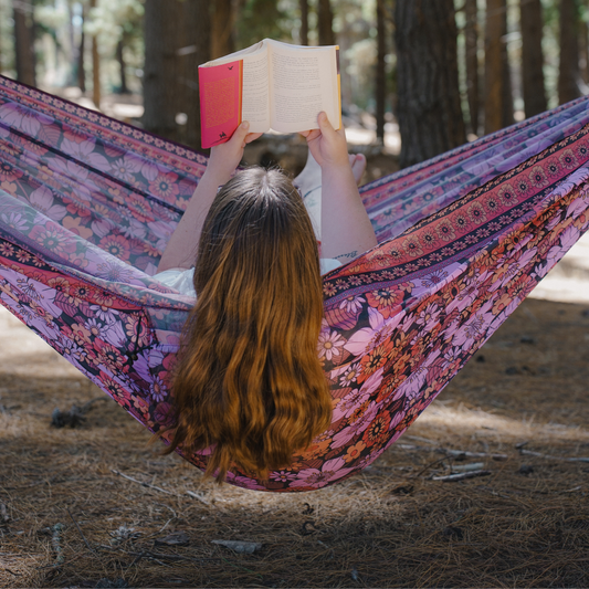 Summer Blooms- Double Camping Hammock