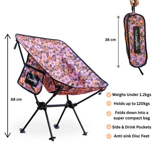 Summer Blooms Everywhere Chair