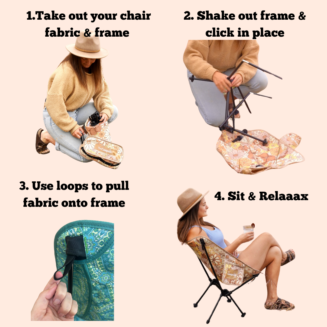 Seafoam Blooms Everywhere Chair