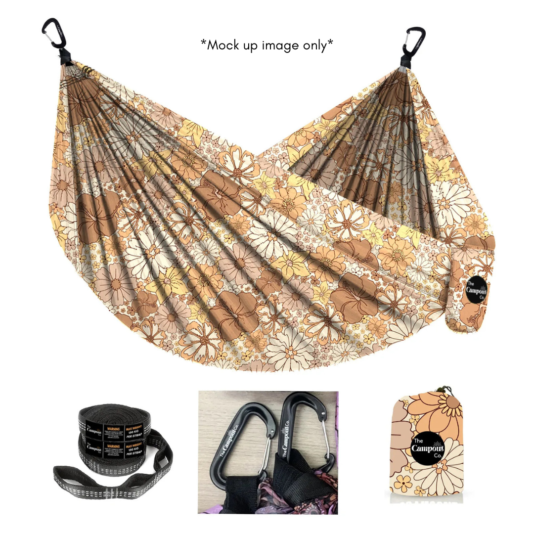 Bare Boho Double Camping Hammock