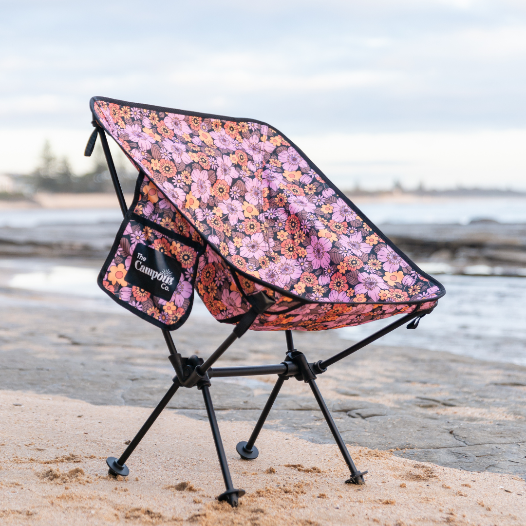 Summer Blooms Everywhere Chair