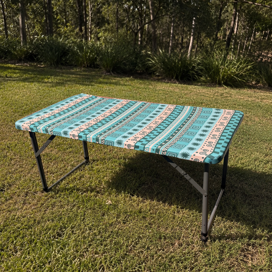 4ft Laguna Stretch Camping Table Cover