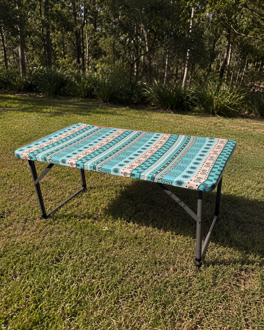 4ft Laguna Stretch Camping Table Cover