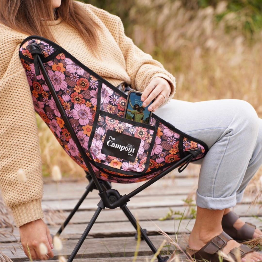 Summer Blooms Everywhere Chair