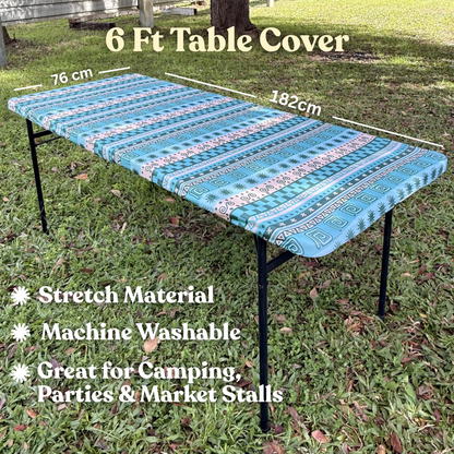 Laguna 6ft Stretch Camping Table Cover