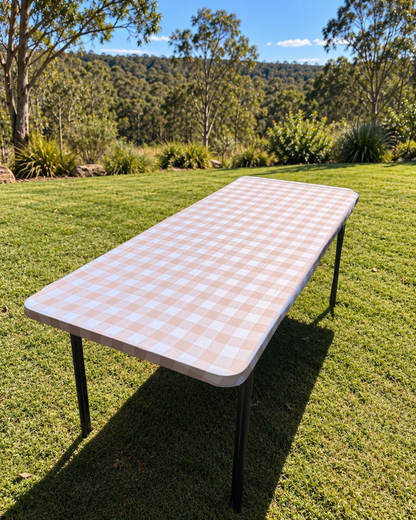Sandy Stretch Camping Table Cover
