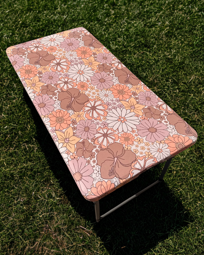 4ft Bare Boho Stretch Camping Table Cover